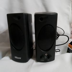 Mini speakers.